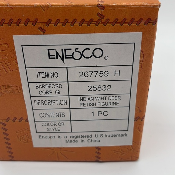 Friends of the Feather Indian with Deer - Picture 5 of 5